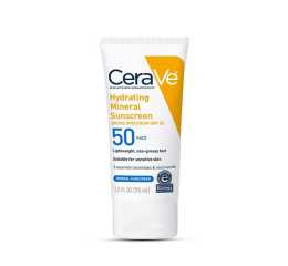 Cerave Hydrating Mineral Sunscreen SPF 50 Face - 75 ml